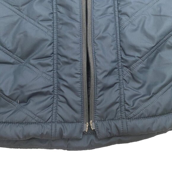 PrAna quilted winter puffer skirt with thick high pile fleece lining women’s M - Picture 5 of 12